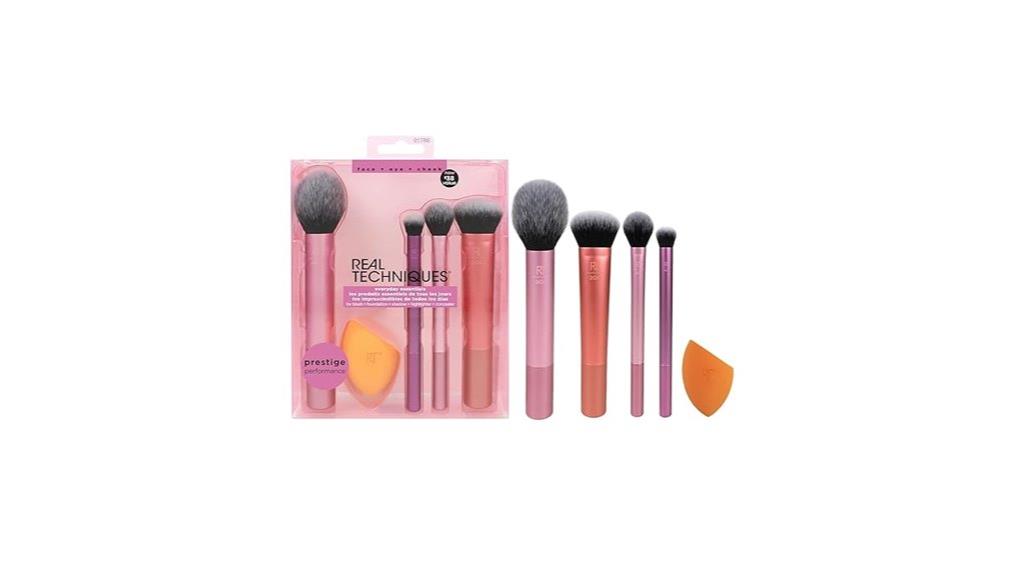 five brush makeup set