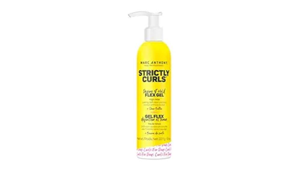 flexible hold hair gel