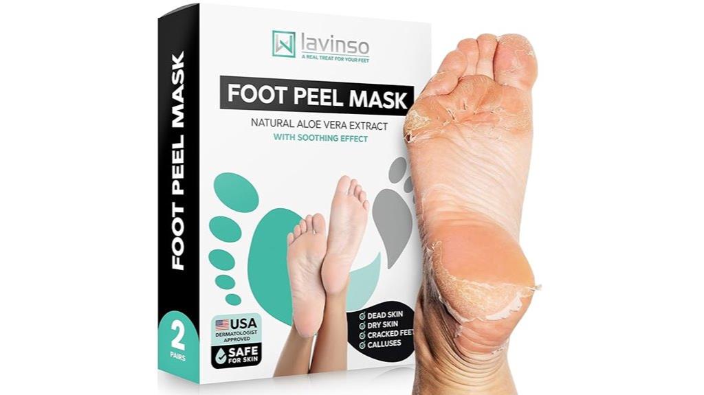 foot peel mask duo