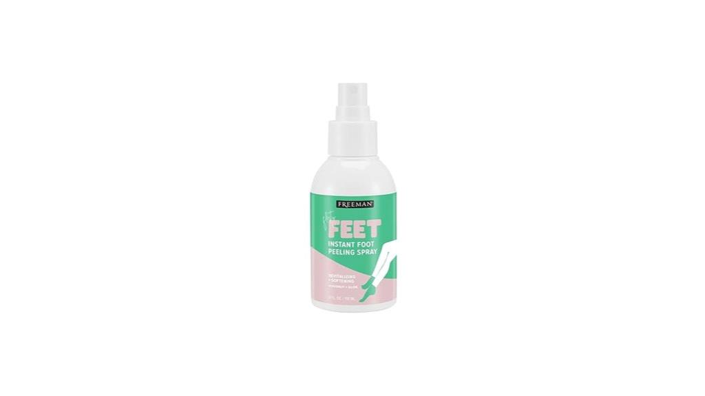 foot peel spray treatment