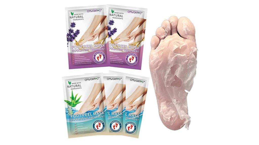 foot skin peeling masks