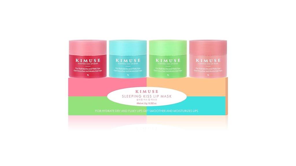 four piece lip care set