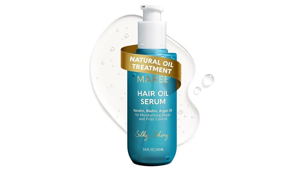 frizz control with keratin