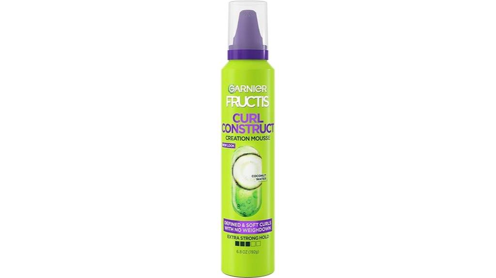garnier curl styling mousse