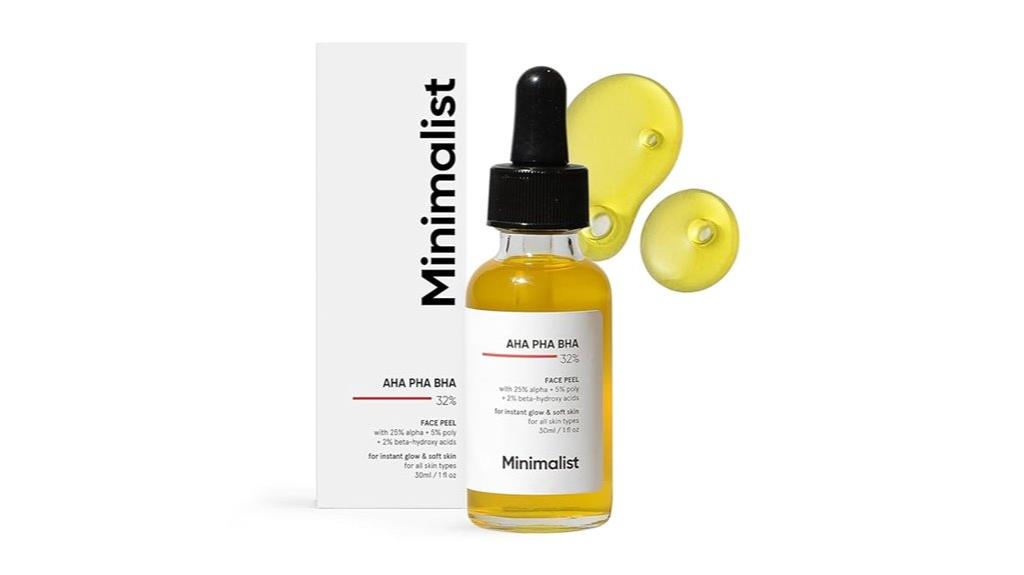 gentle chemical exfoliation solution