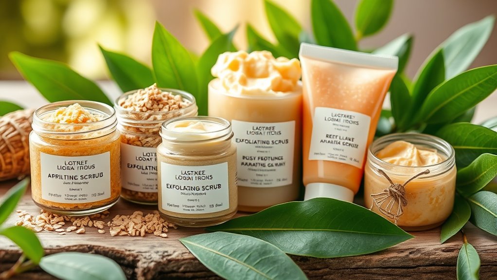 gentle exfoliating scrub options