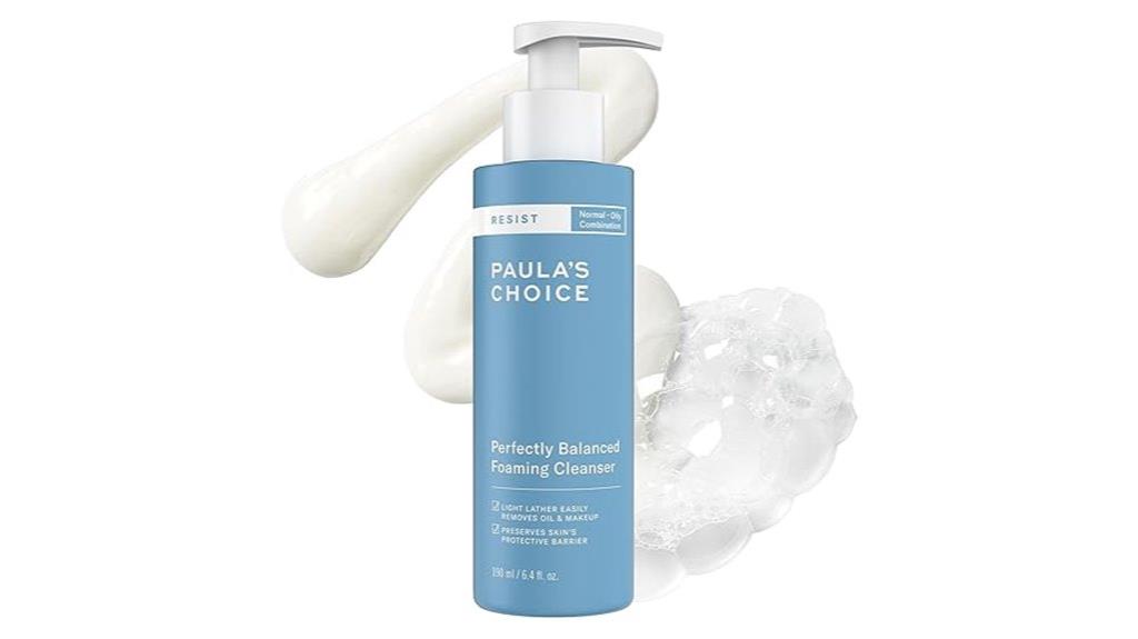 gentle foaming facial cleanser