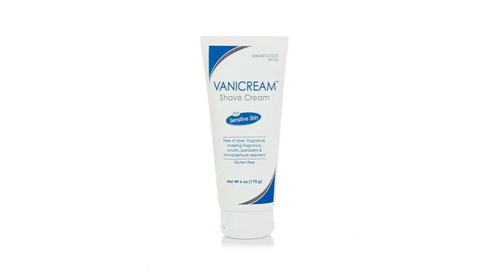 gentle gluten free shave cream