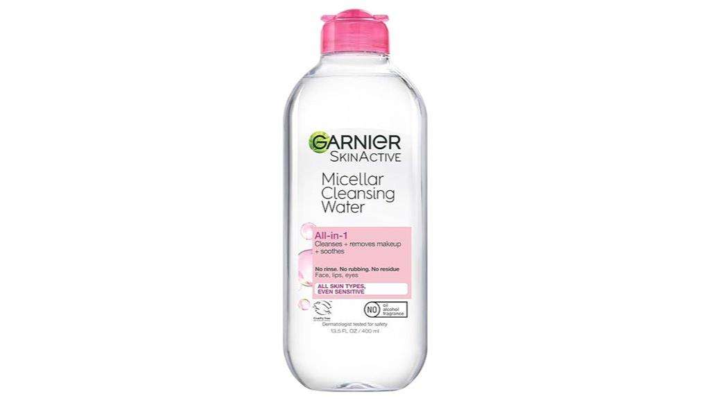 gentle makeup remover water