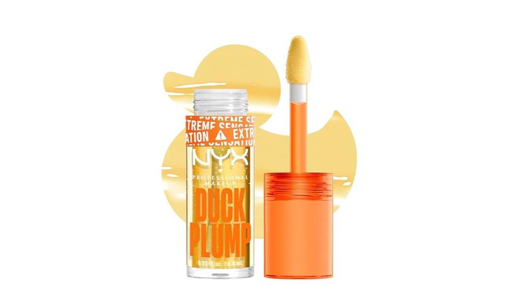 glossy plumping duck themed