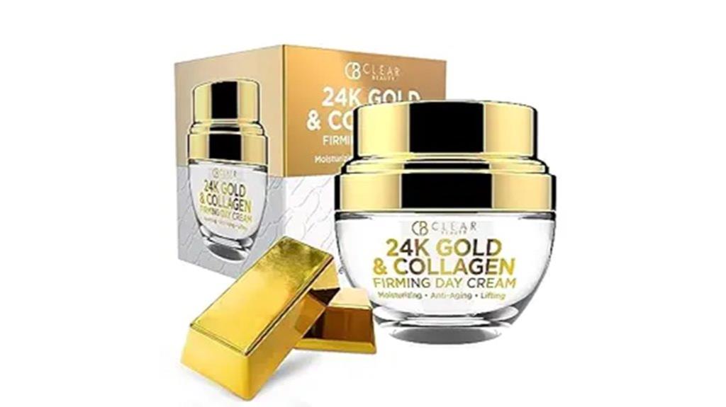 gold collagen face moisturizer