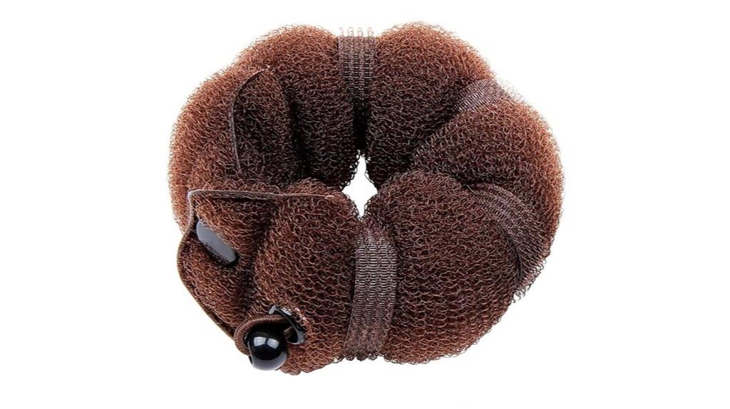 goldrose hair bun rings