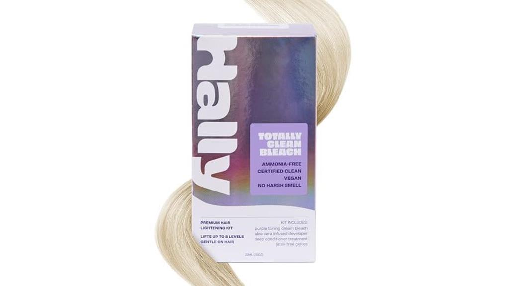 hair lightening kit with toner