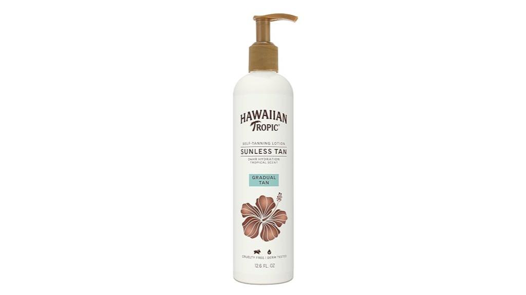 hawaiian tropic self tanner