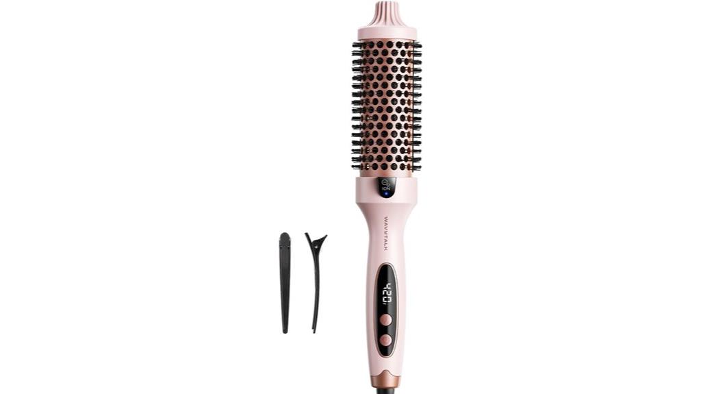 heated ionic hair brush