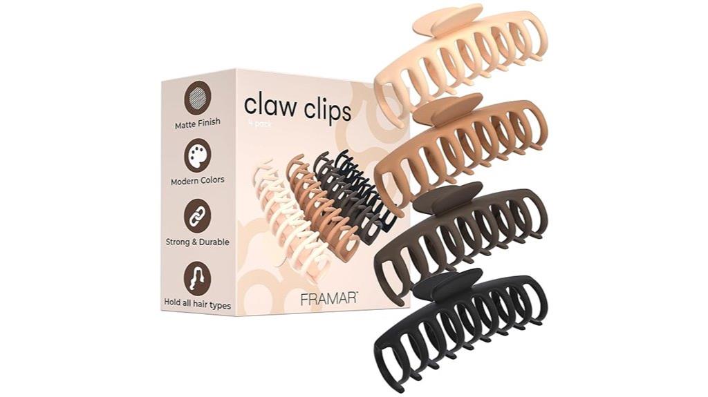heavy duty thick hair clips