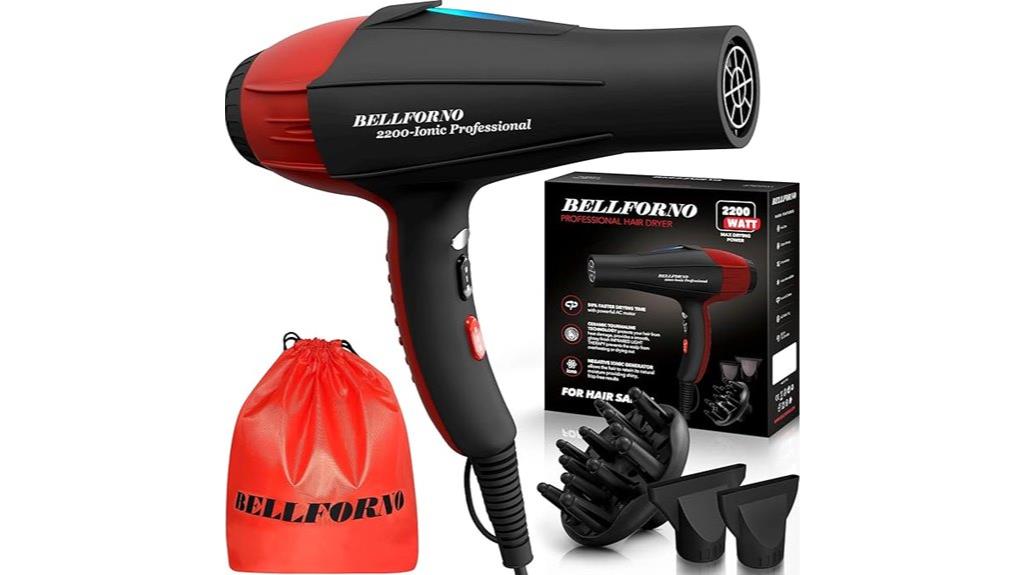 high power ionic hair dryer