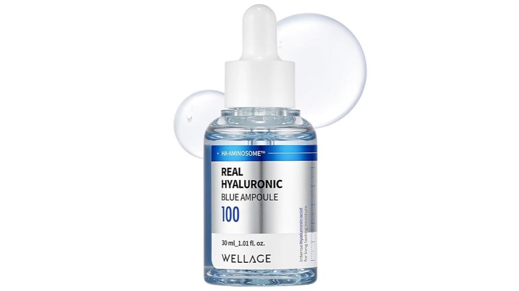 hydrating blue ampoule solution