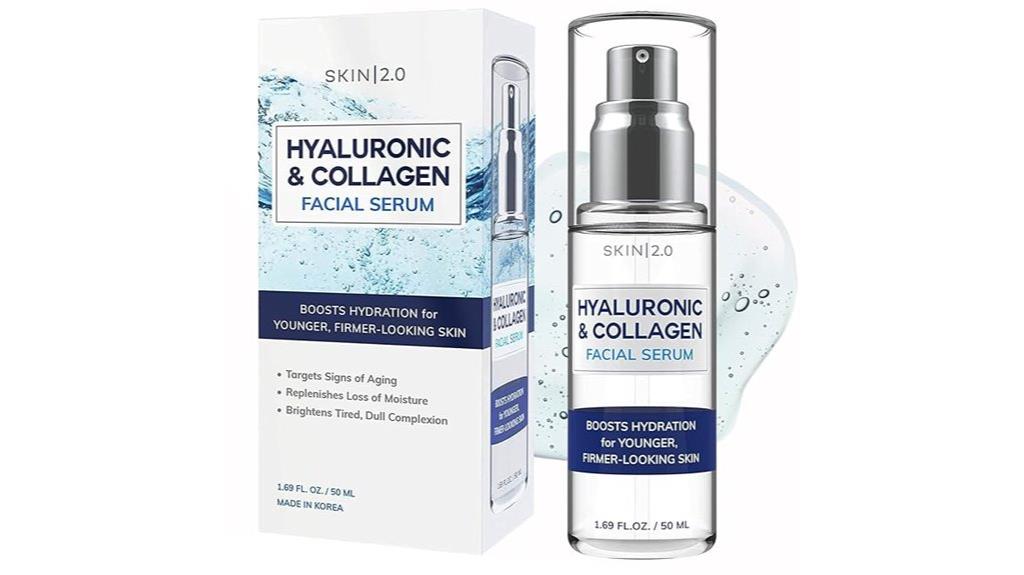 hydrating collagen face serum