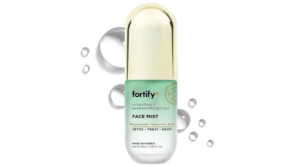 hydrating facial mist with hyaluronic acid