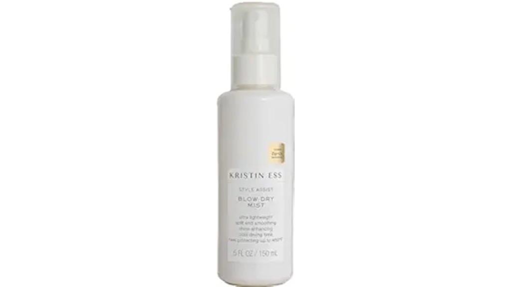 hydrating heat protection spray