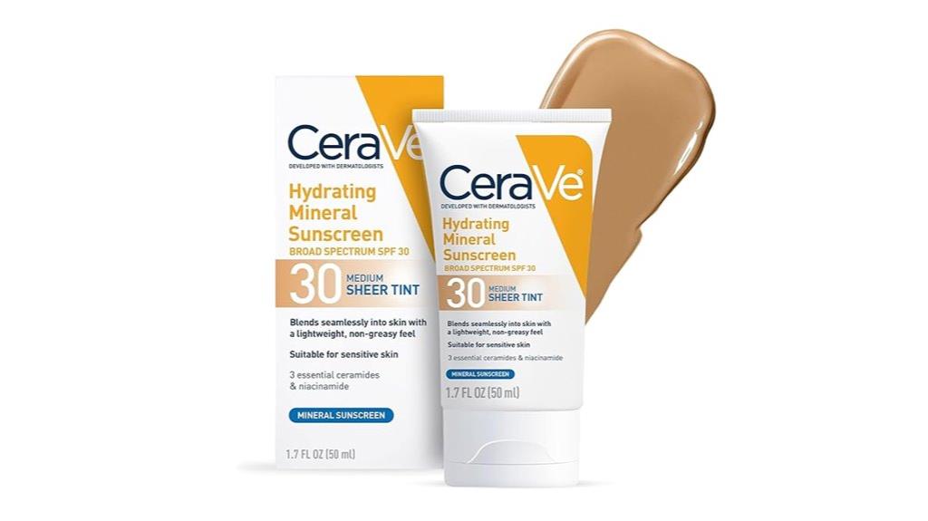 hydrating mineral sunscreen spf