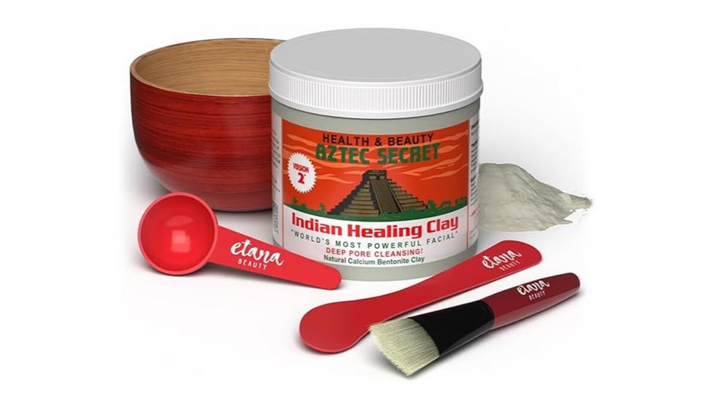 indian clay mask kit