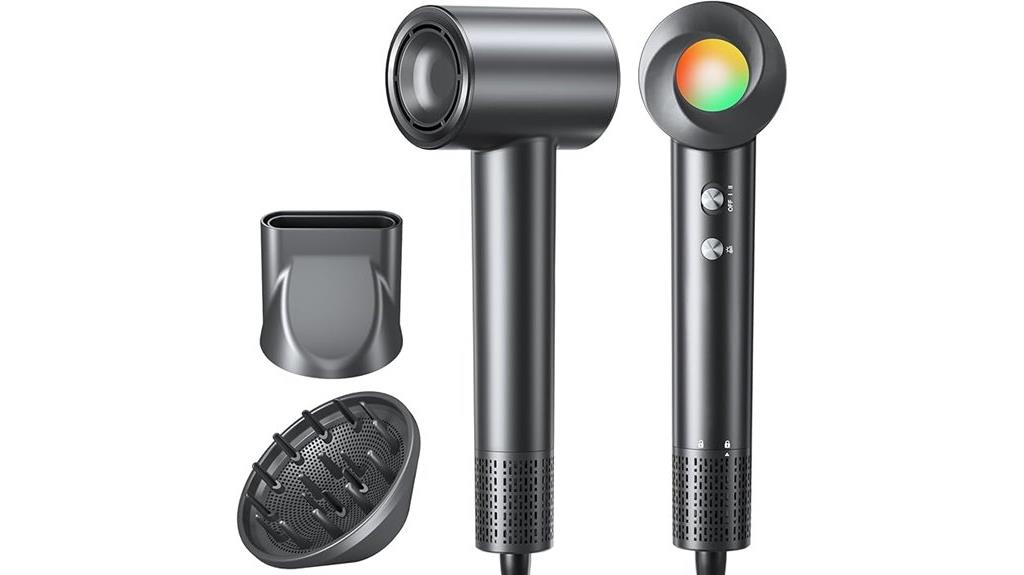 ionic lightweight hair dryer
