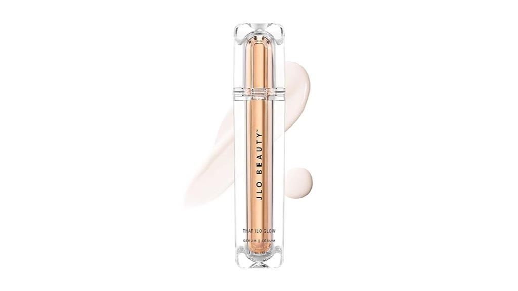 jlo glow facial serum