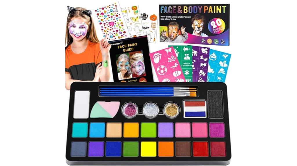 kids face painting kit