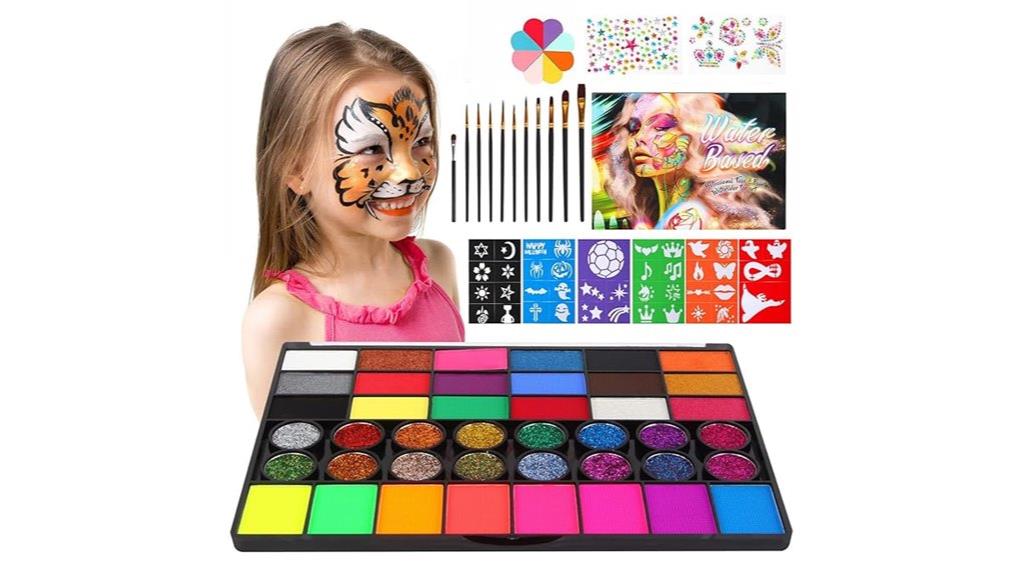 kids non toxic face painting
