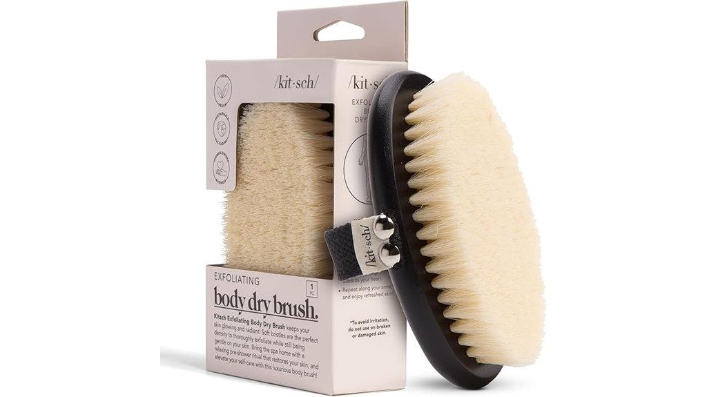 kitsch dry body brush