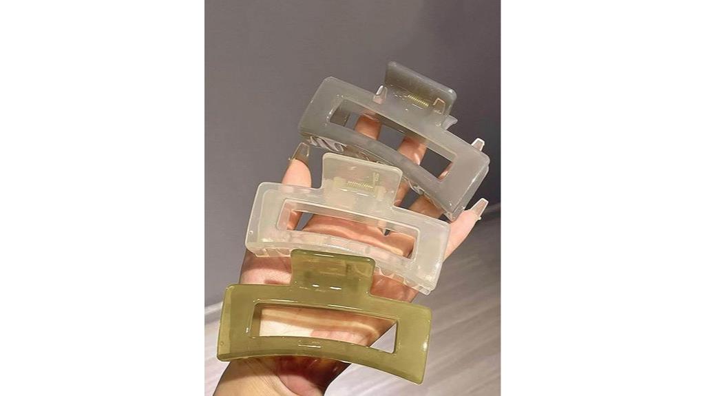 large hair claw clips