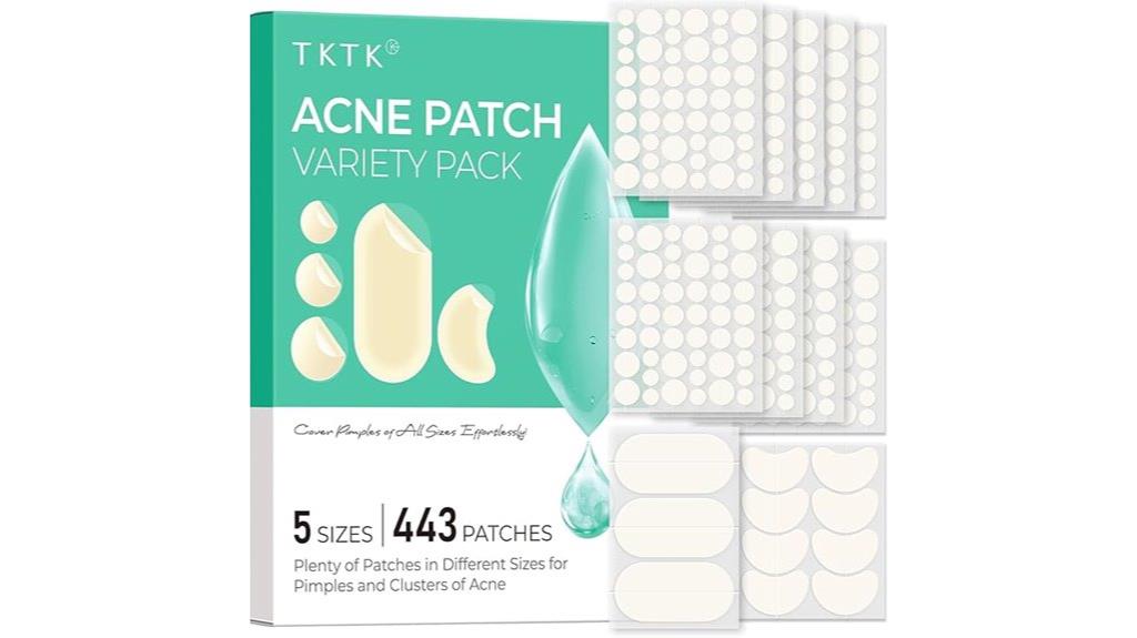 large pimple patch pack