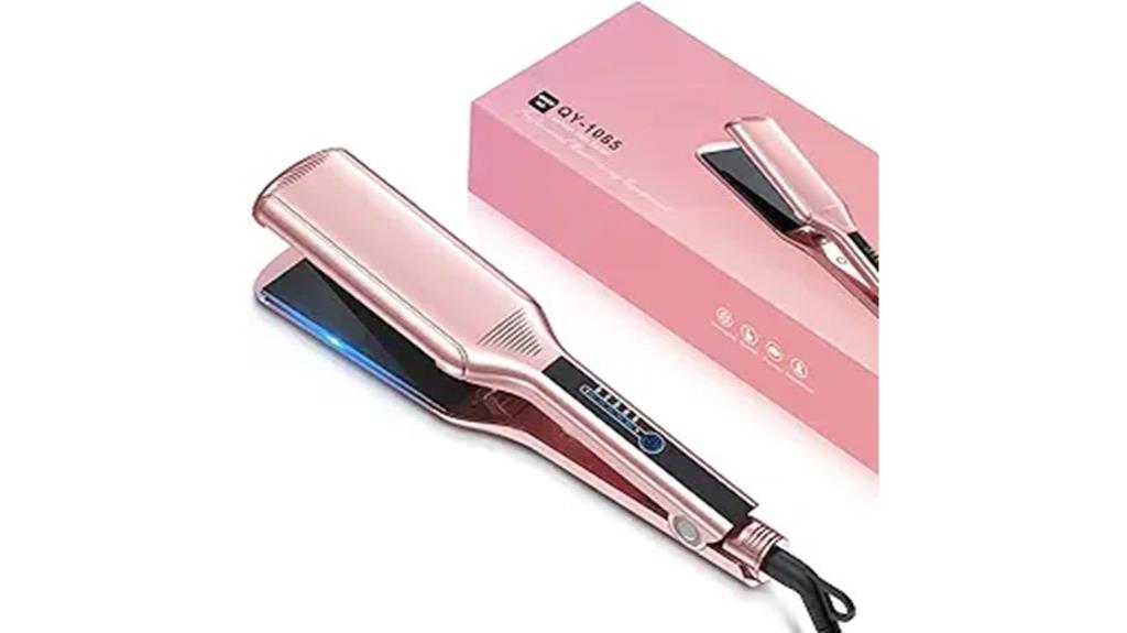 large titanium flat iron