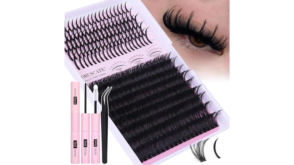 lash clusters kit coruscate