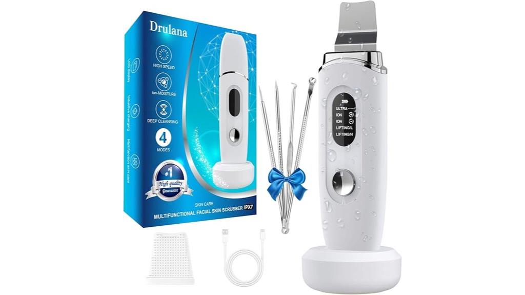 lcd waterproof skin scrubber