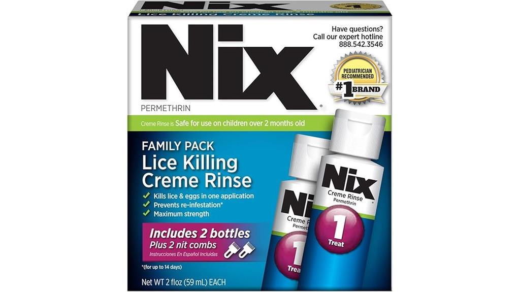 lice treatment family pack