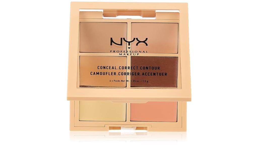 light concealer contour palette