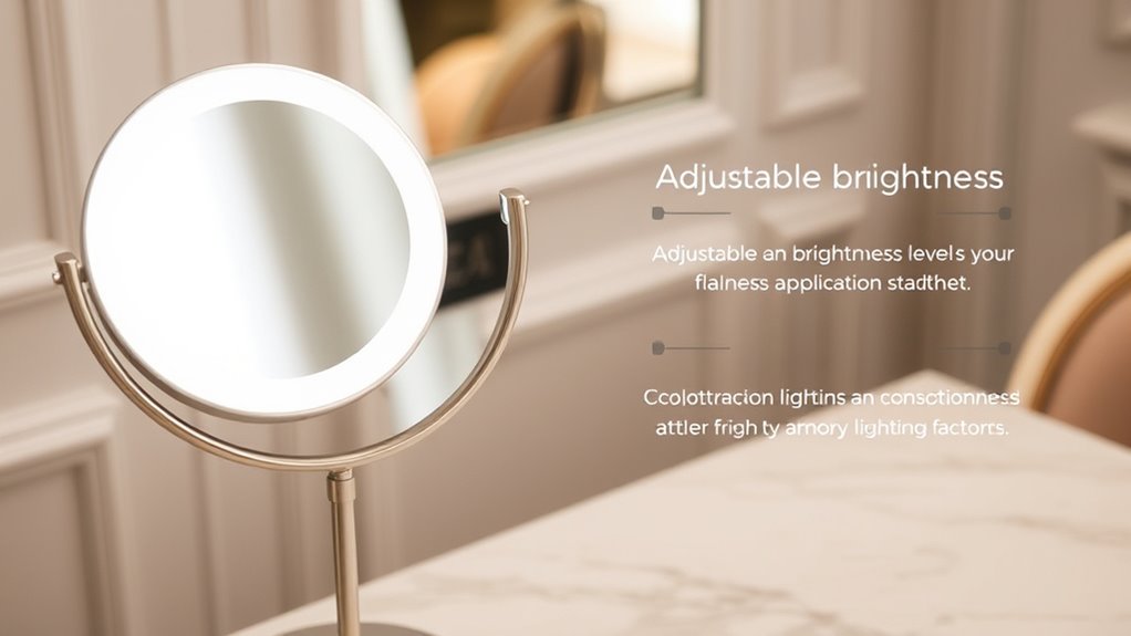 lighting magnification adjustability portability