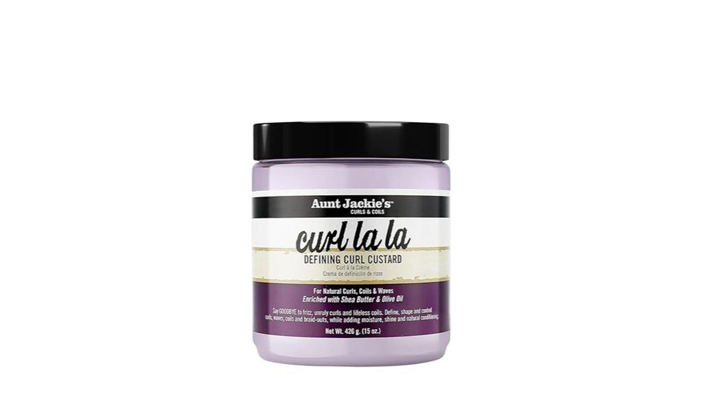 lightweight curl defining custard