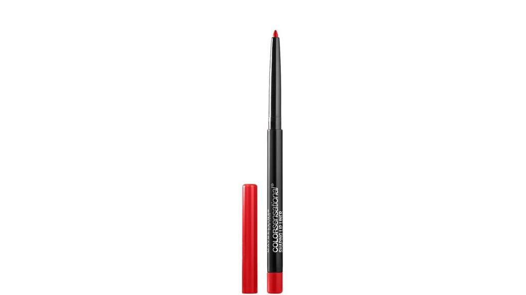 lip liner with self sharpening