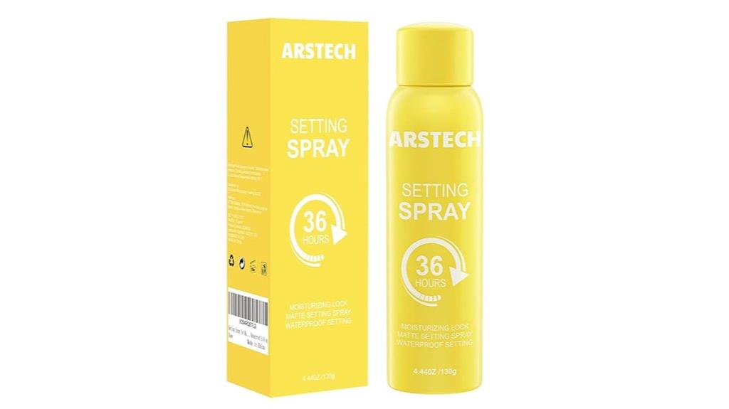 long lasting hydrating setting spray