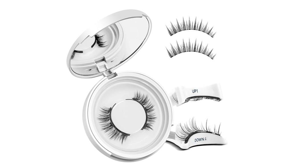 magnetic reusable eyelash set