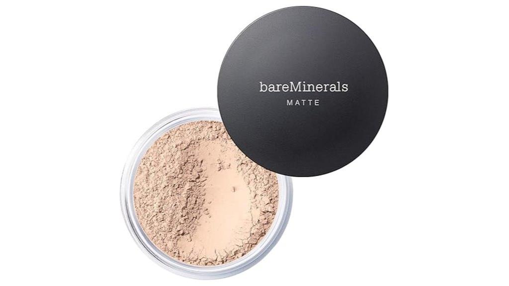 matte loose powder foundation