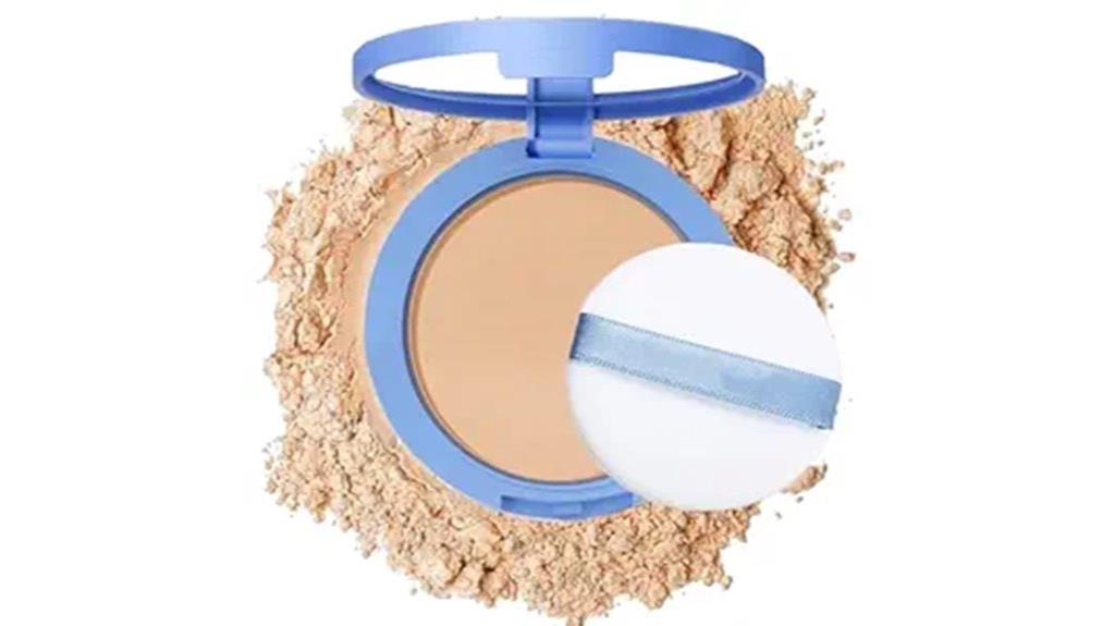 matte oil control powder