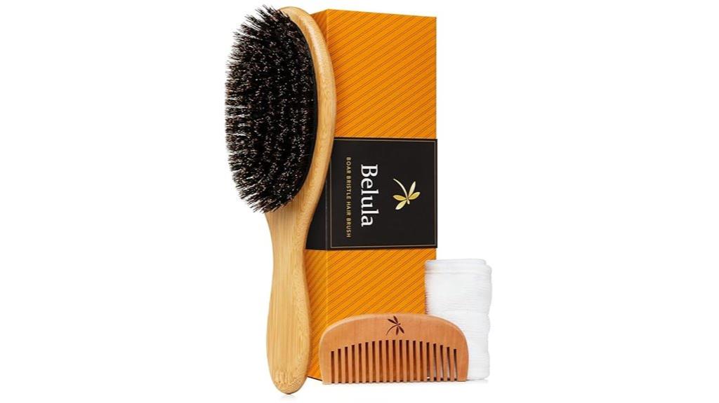 medium boar bristle brush