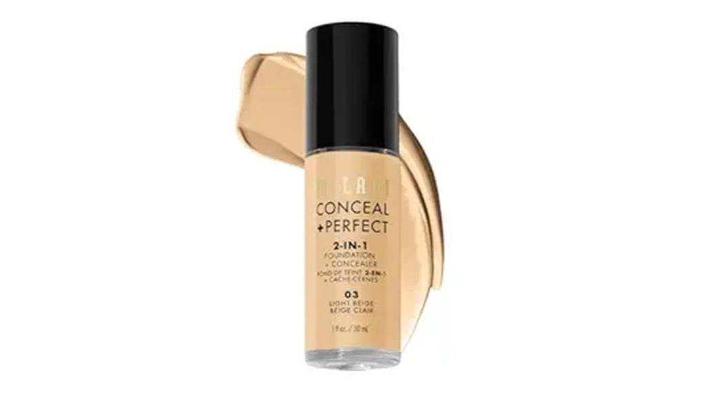 milani liquid foundation shade