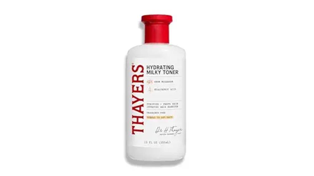 milky toner for sensitive skin