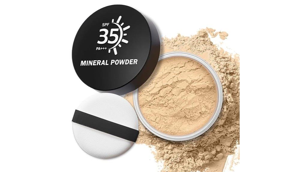 mineral face powder foundation